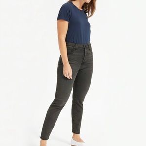 Everlane Stretch High-Rise Cigarette Jean